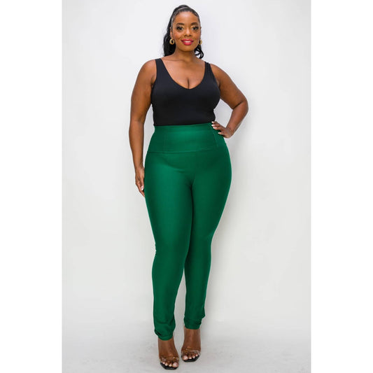 Plus Size Clothing High-Waisted Leggings Pants