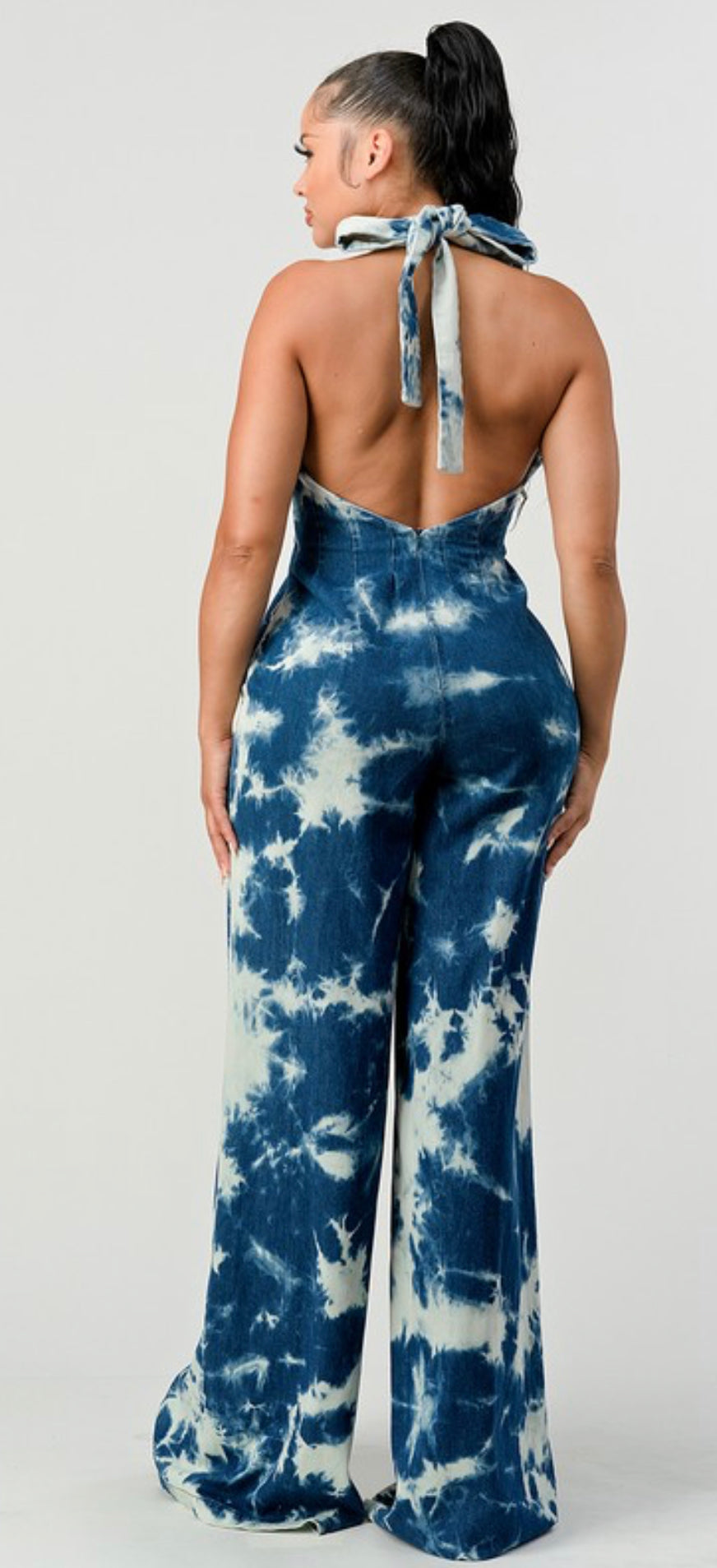 Tie Dye Kisha Jean Jumpsuit