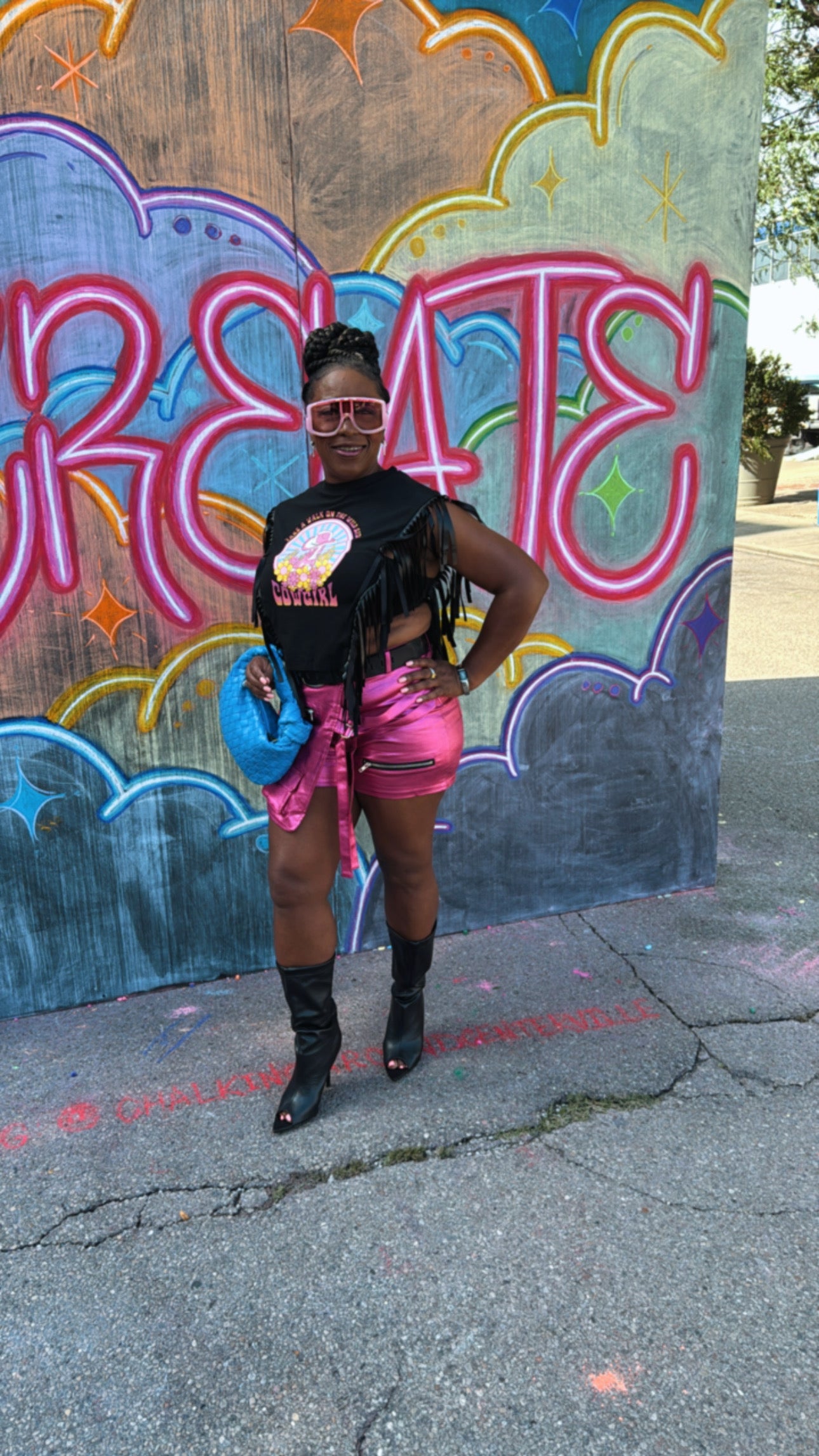 Teyana Metallica Skort