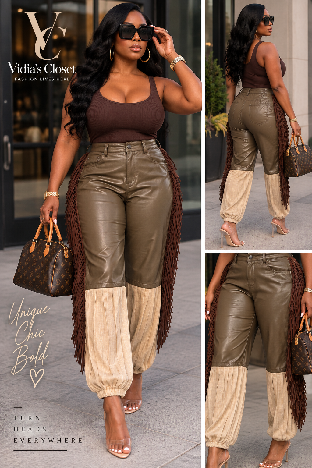 Kim K Leather Pants