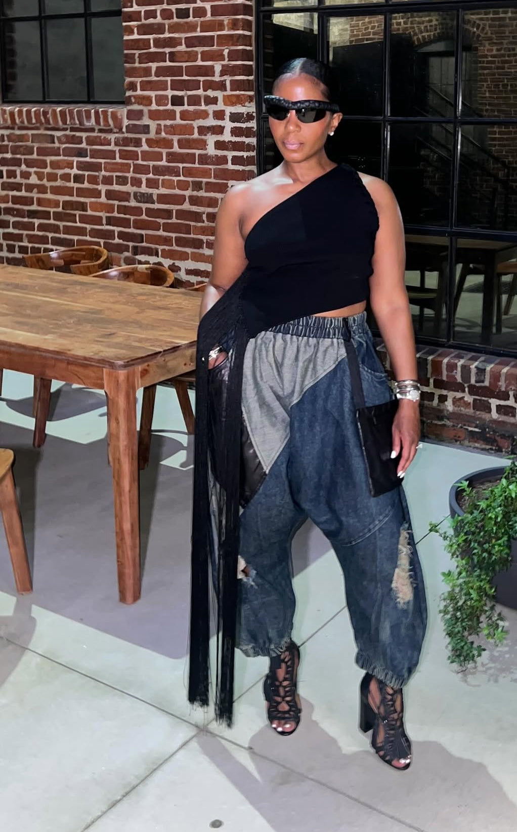 Kia Patch It Up Harem Jeans