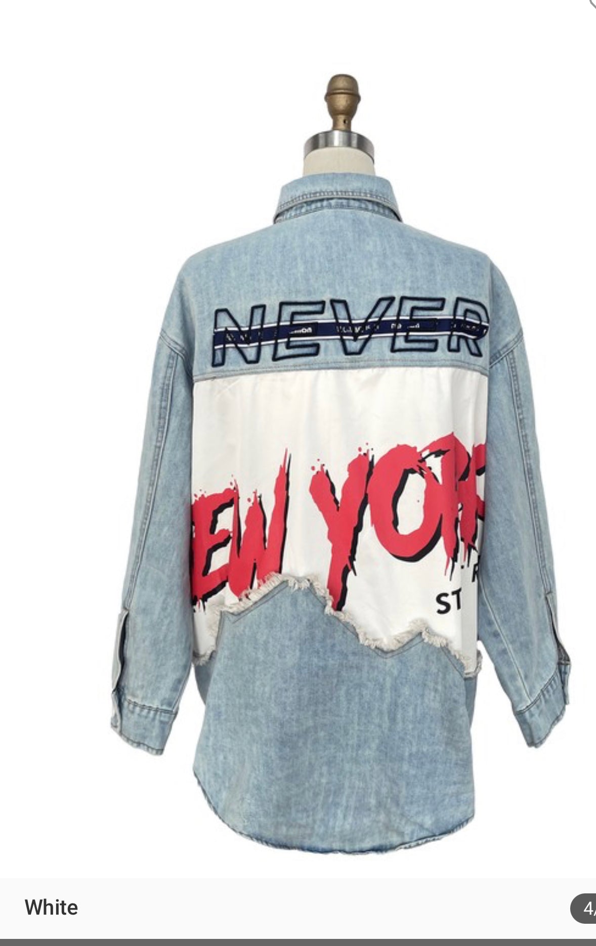 New York Highlights Denim Jacket