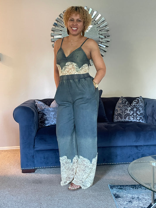 Denim With Class Jumpsuit
