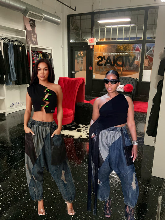 Kia Patch It Up Harem Jeans