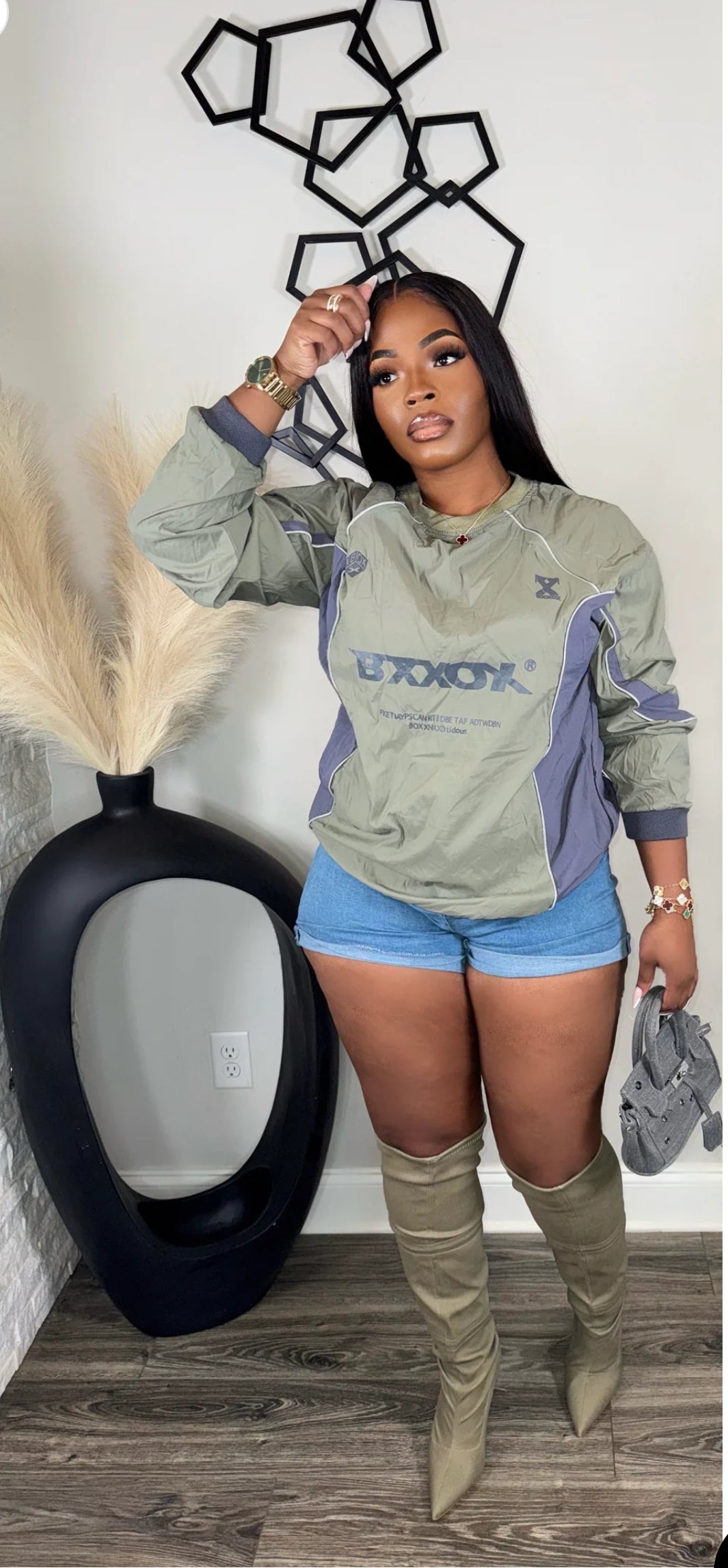 BXXOX Windbreaker Top