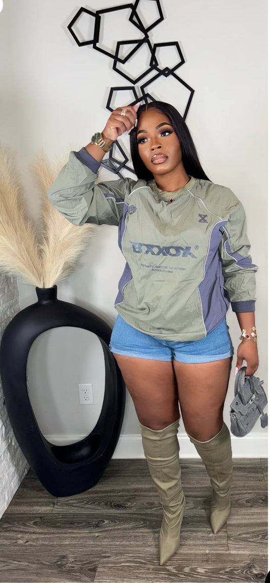 BXXOX Windbreaker Top