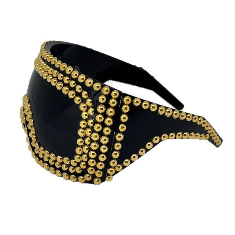 Oversized Square Punk Sunglasses for Men and Women