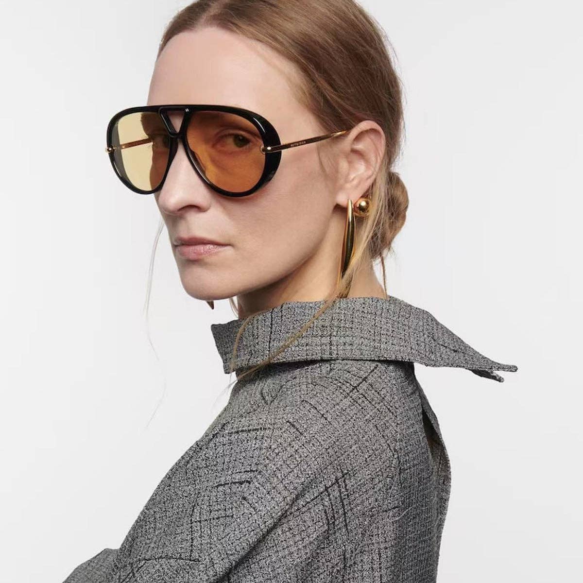 Trendy Pilot Sunglasses for Women & Men UV400 Protection