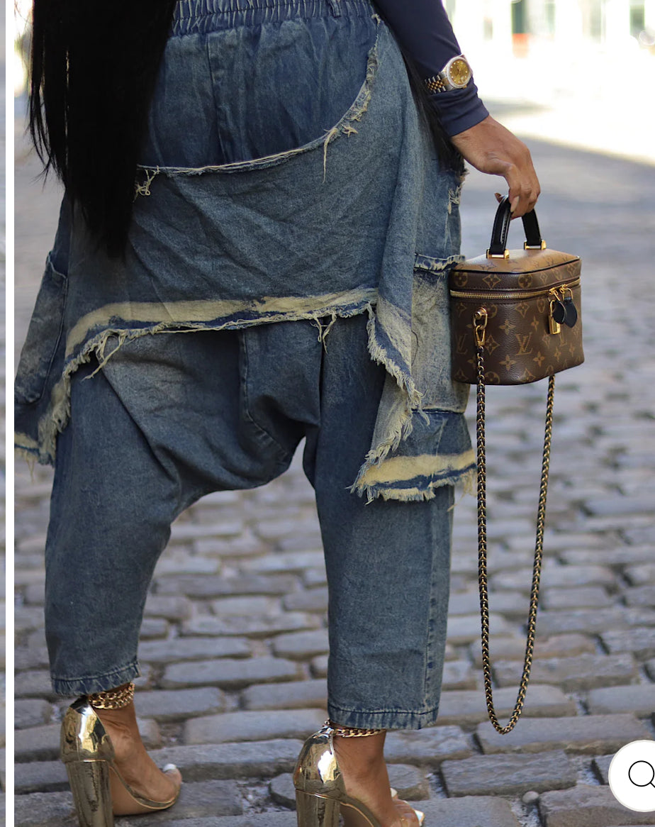 Harem Denim Bae Pants