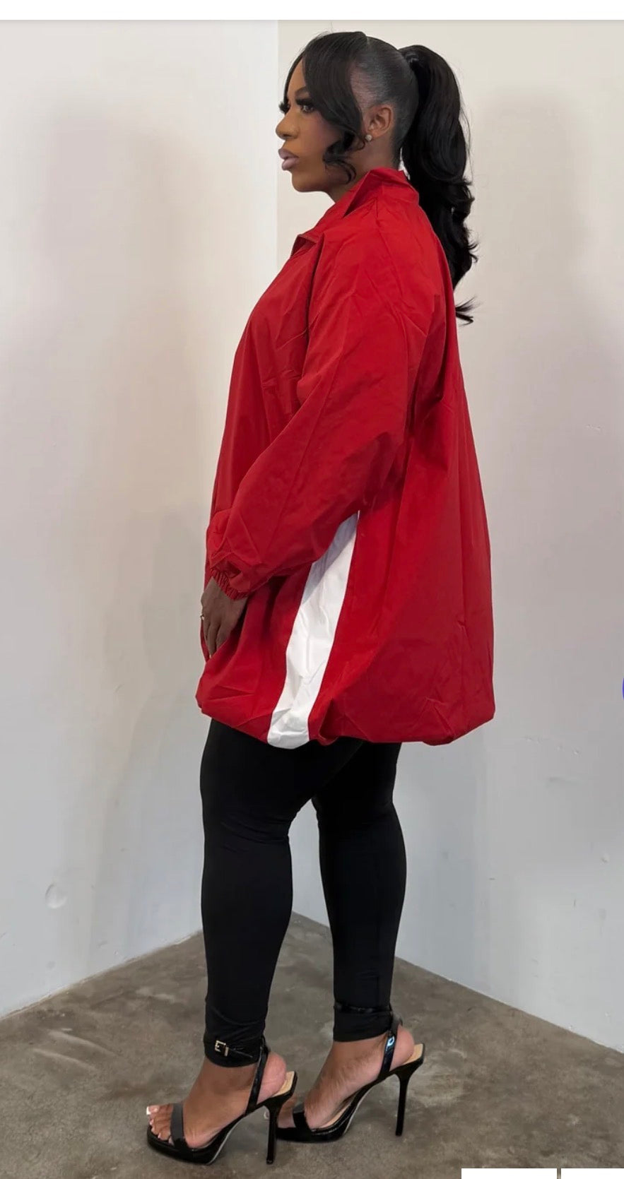 Retro Windbreaker Dress