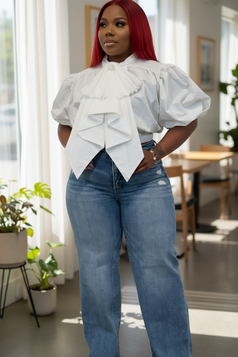Coco Bow Blouse