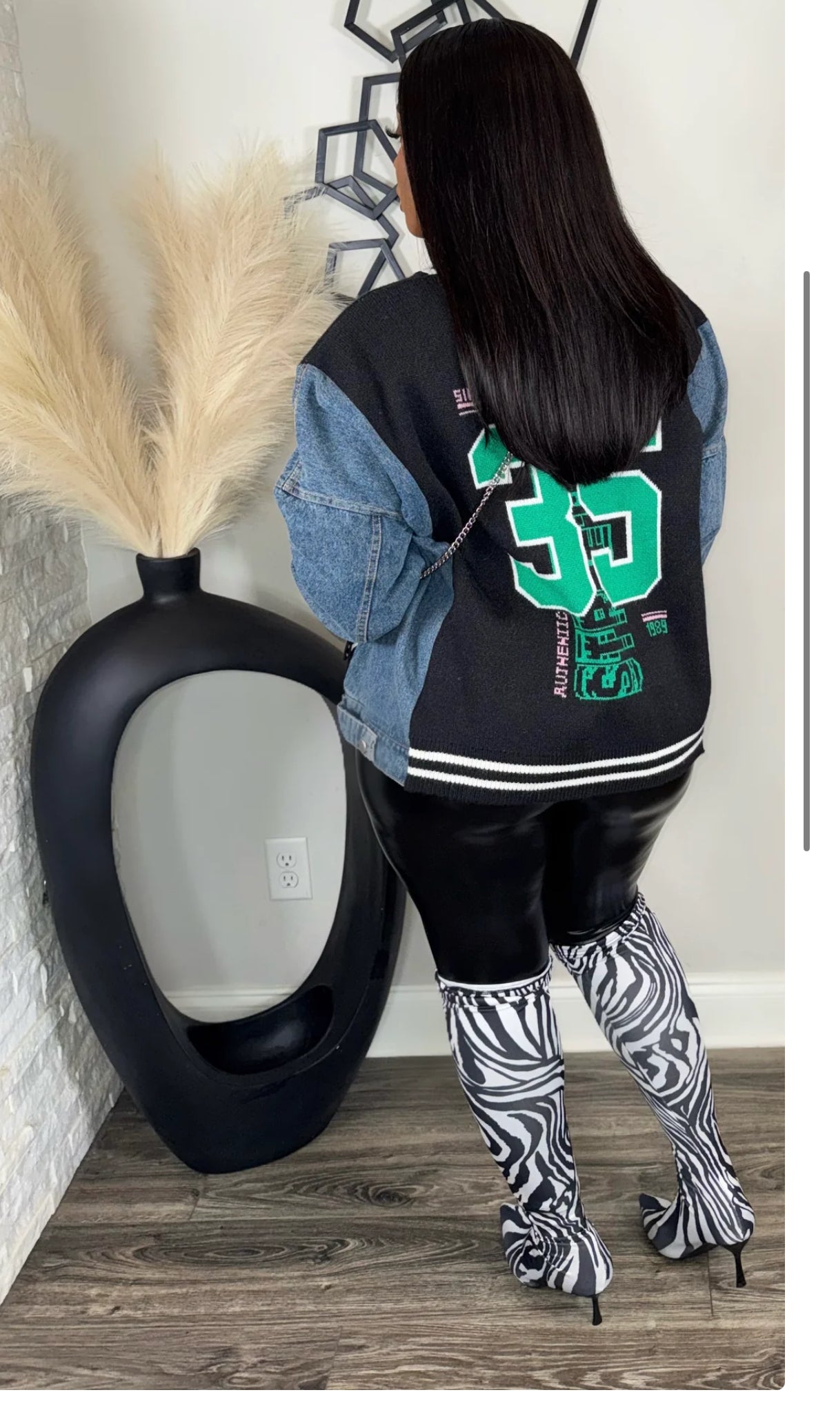 Bronx 35 Black Denim Jacket