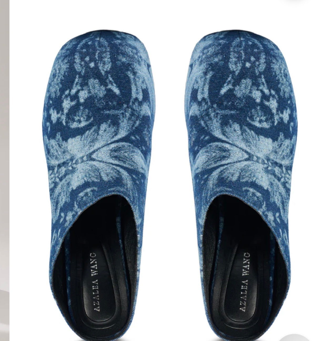 Florea Denim Print Mule
