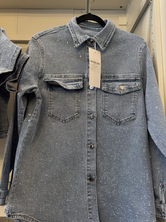 Bling💎& Denim Jean Jacket/Top