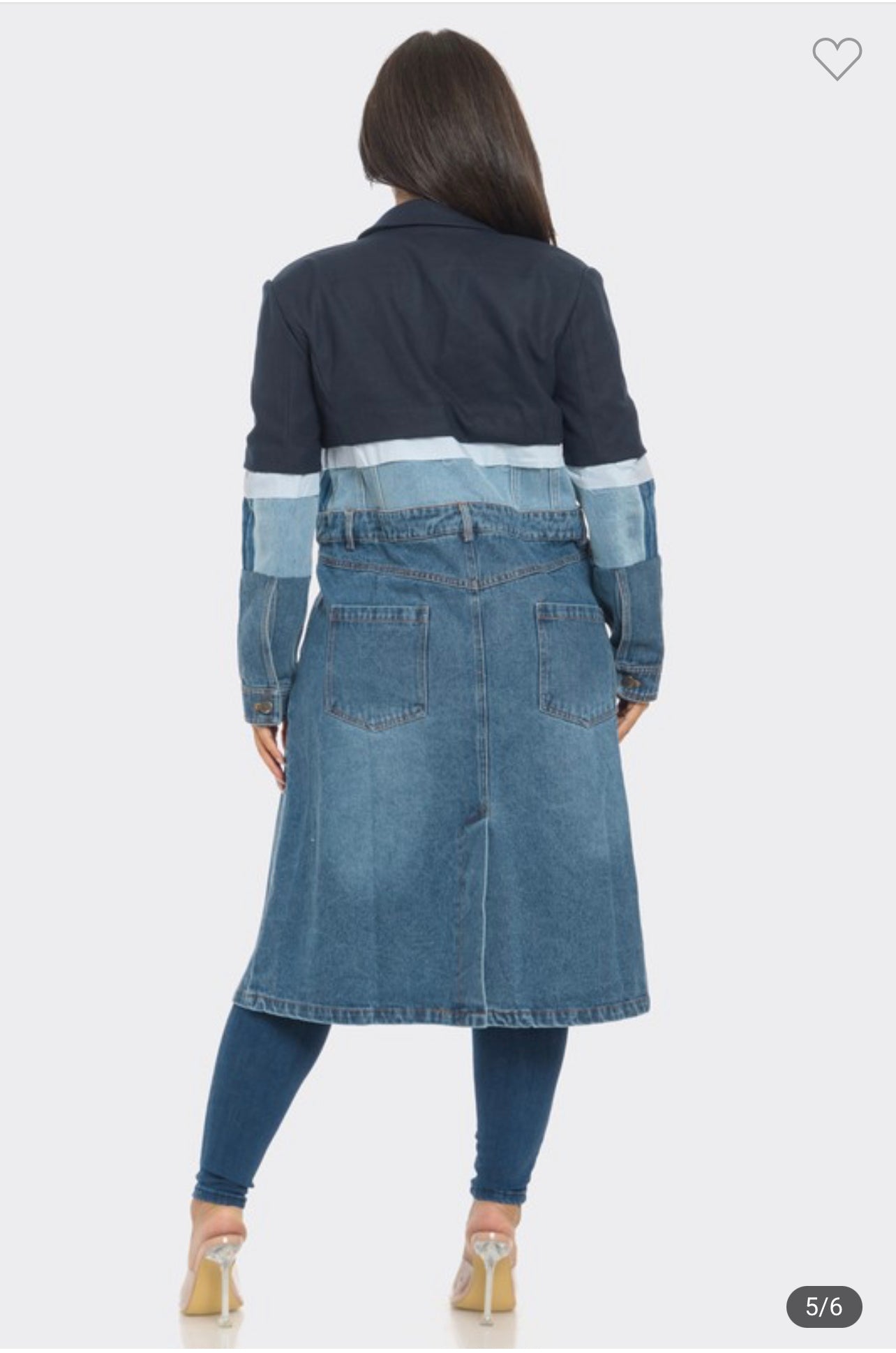 That Girl Denim Trench Coat