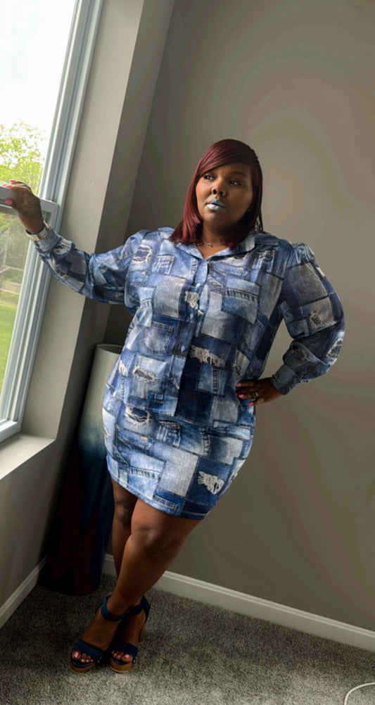 Hello Texas Denim Set