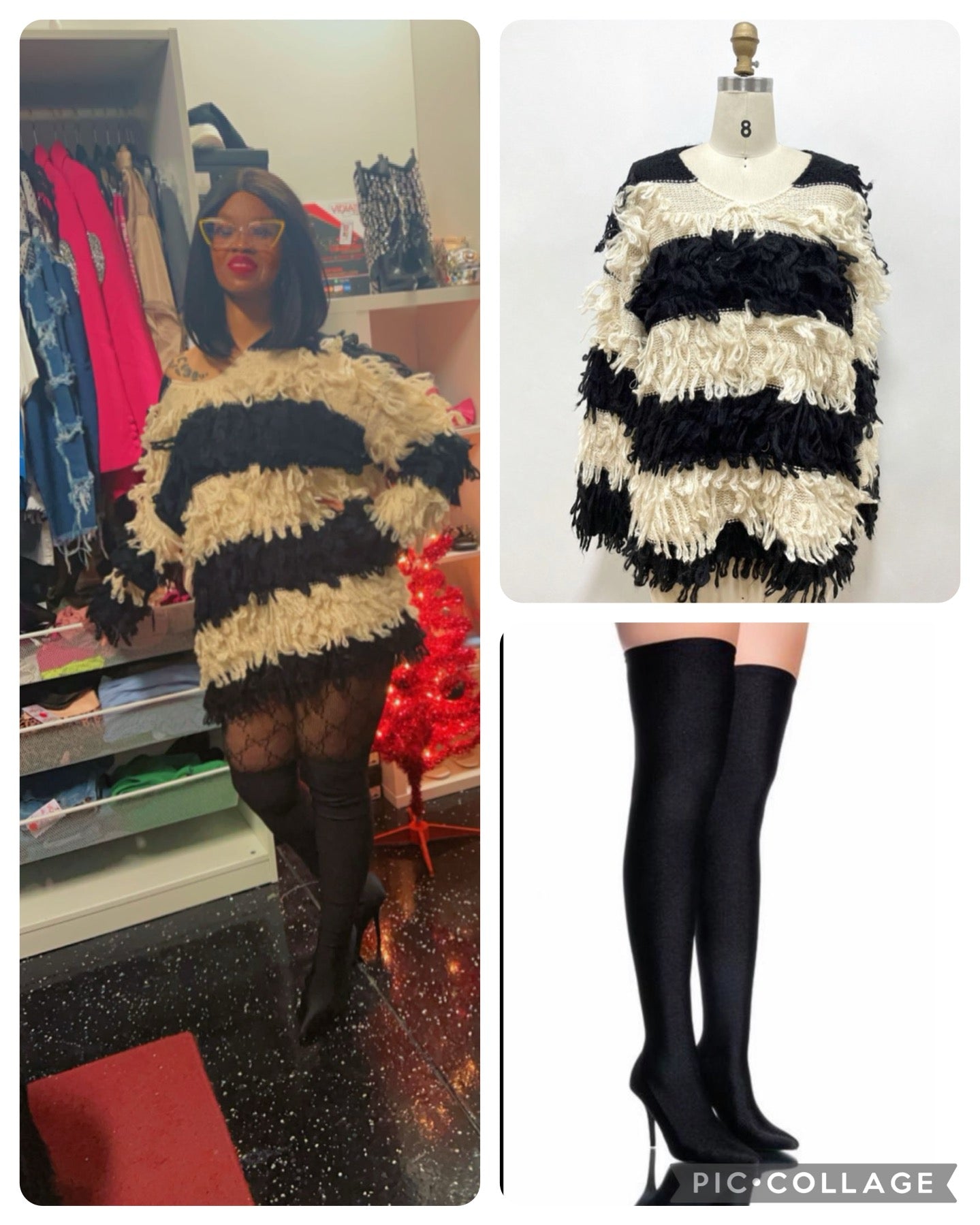 Share My World (Mary J Inspired Thigh High Boot)