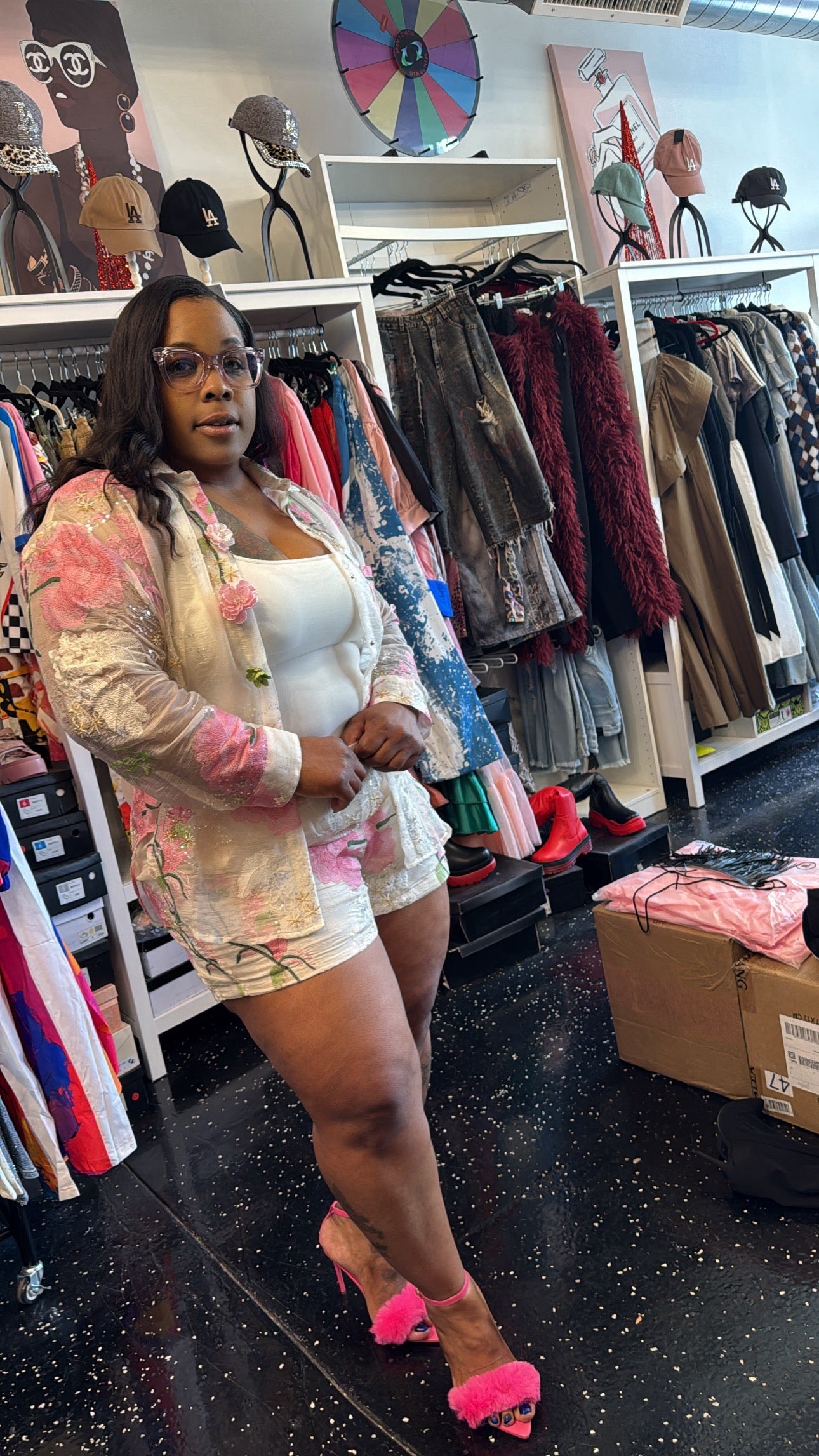 Flower Bomb Short Set