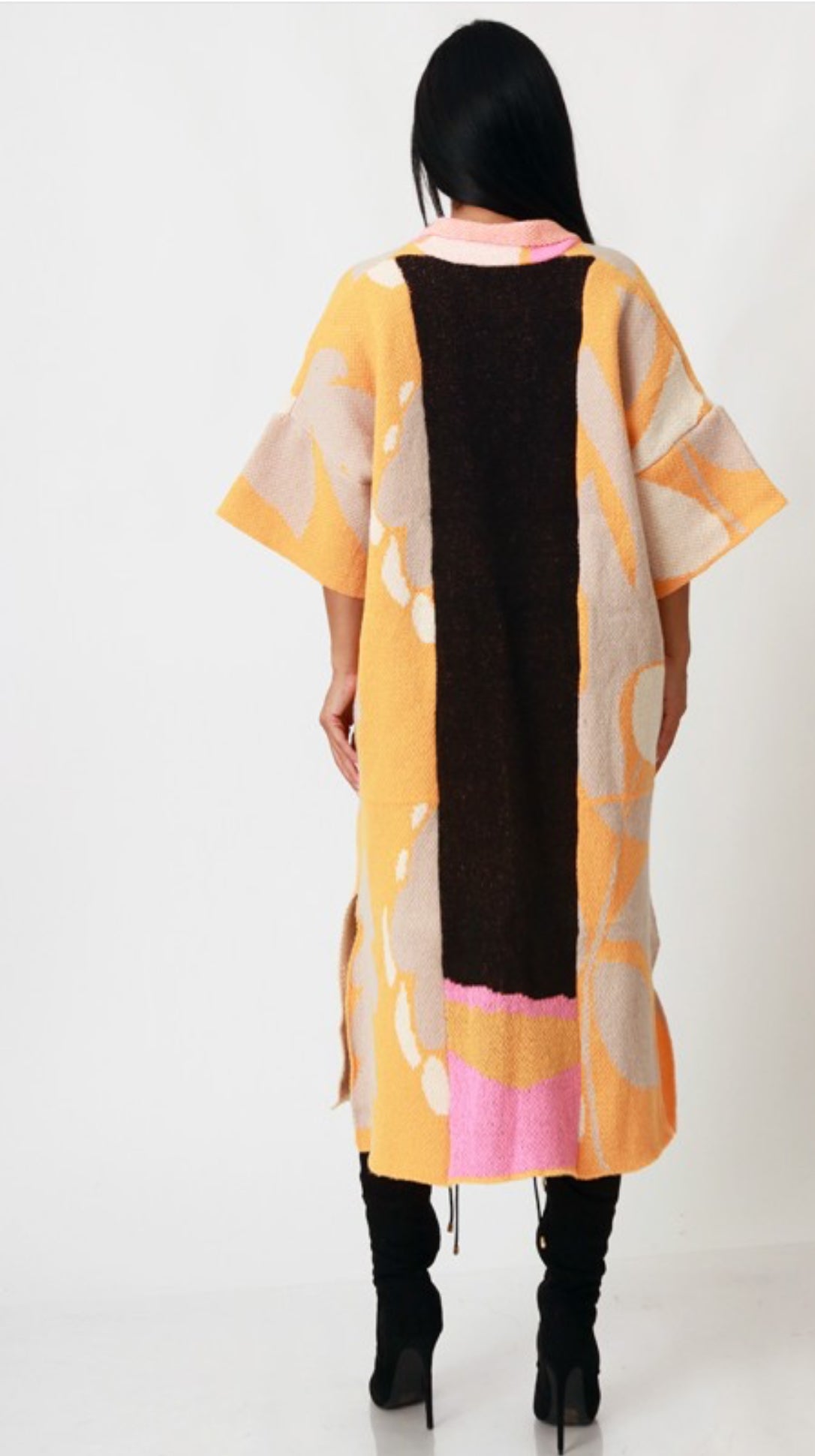 Monica Colorblock  Cardigan