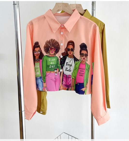 Sister Girl Crop Blouses