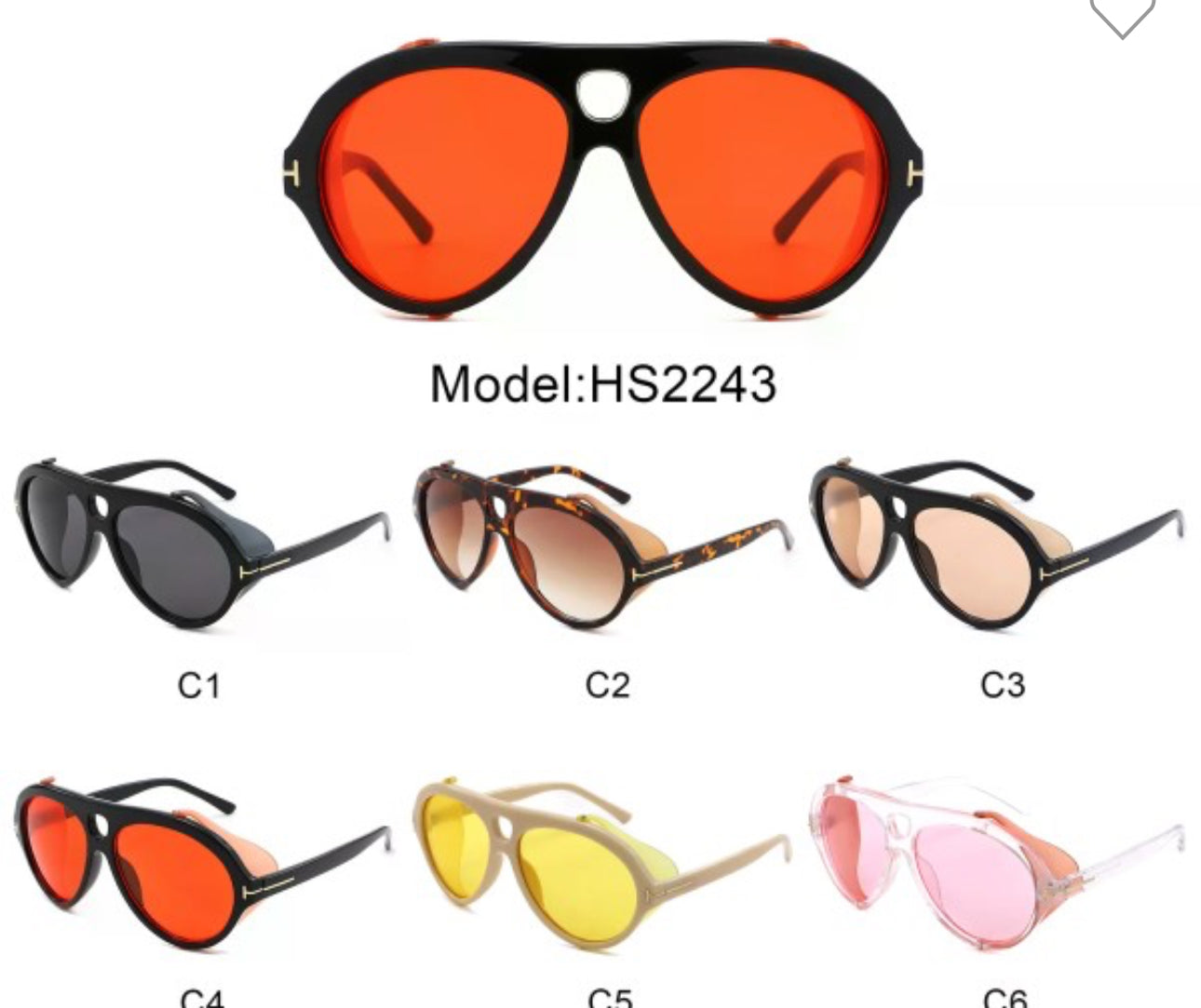 Khloe' Aviator Frames