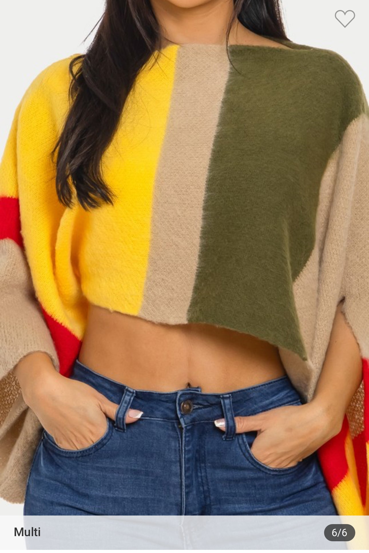 Burst Of Color Pullover