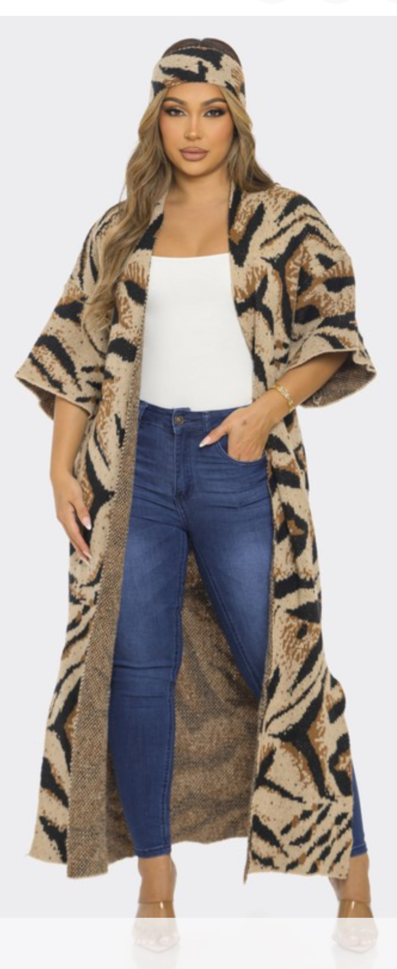 Chic Of The Wild Cardigan