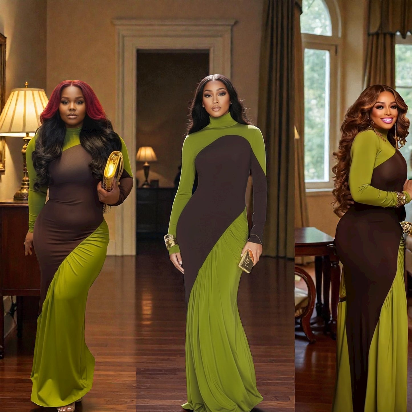 Laurent Couture' Dress