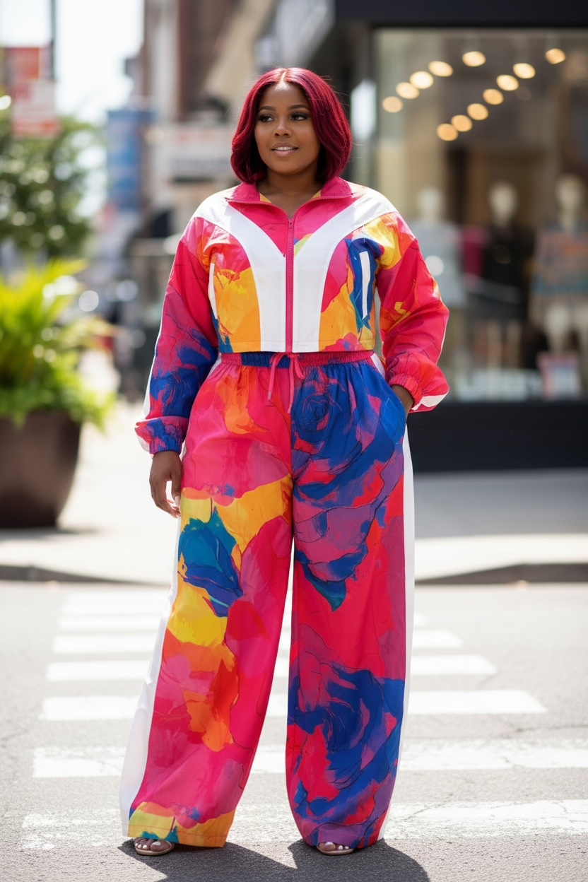 Marbled Muse Pants Set