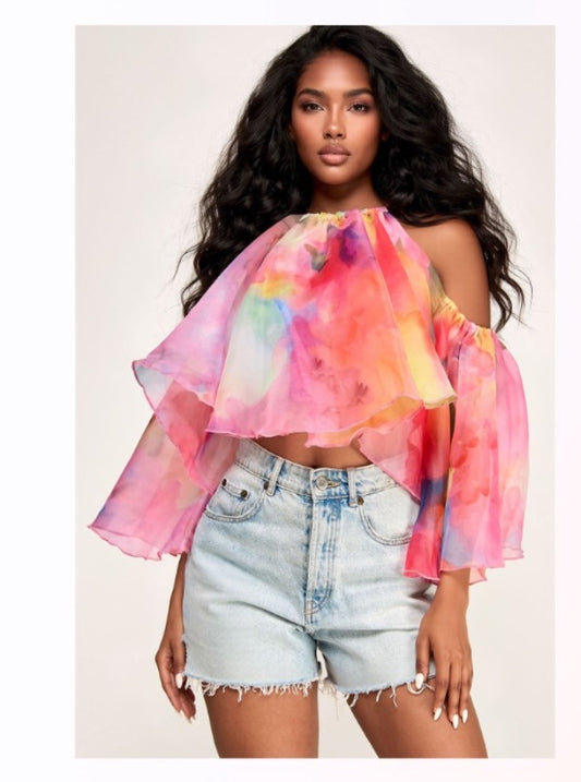 Diana Floral Top
