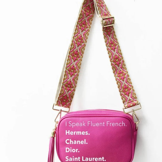 Fashion Influencer French Crossbody | Pink