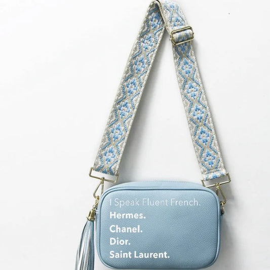 Fashion Influencer French Crossbody | Blue