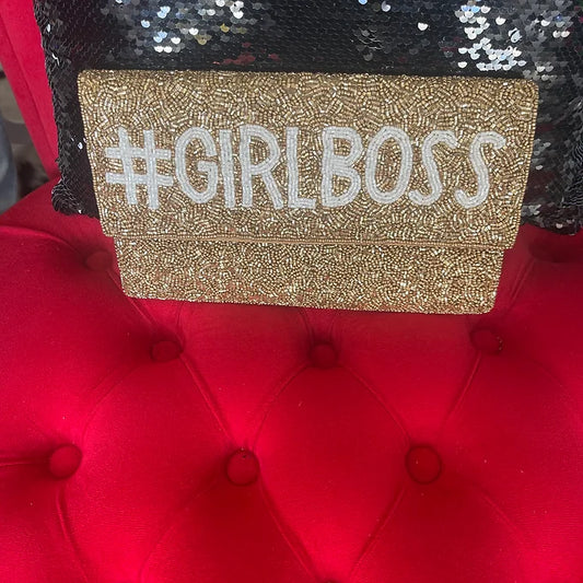 GIRLBOSS Bling Clutch