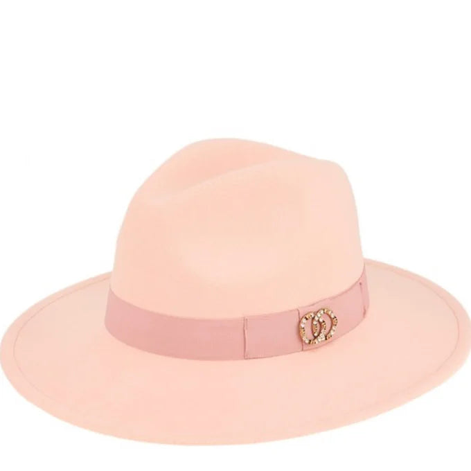 First Lady Fedoras | Light Pink