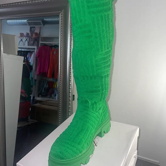 Mega World Boots ⎮ Green