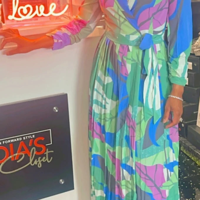 Sweet Love Pleated Dress