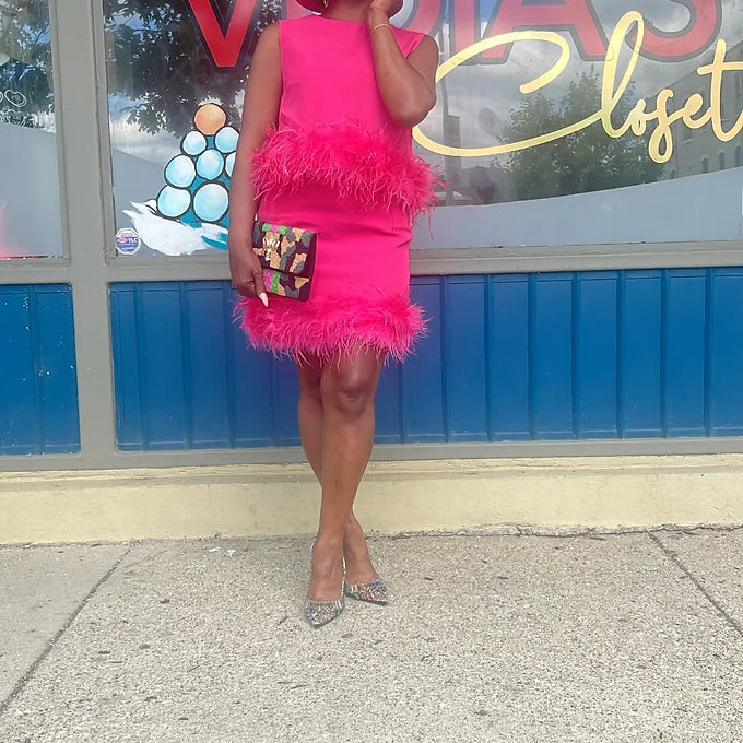 Giving Me Life 2 Piece Feather Set