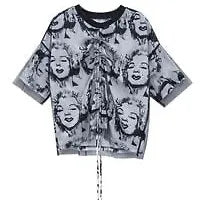 Marilyn Monroe  Drawstring Shirt