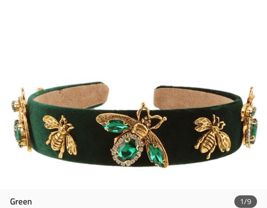 Green Butterfly Hand band