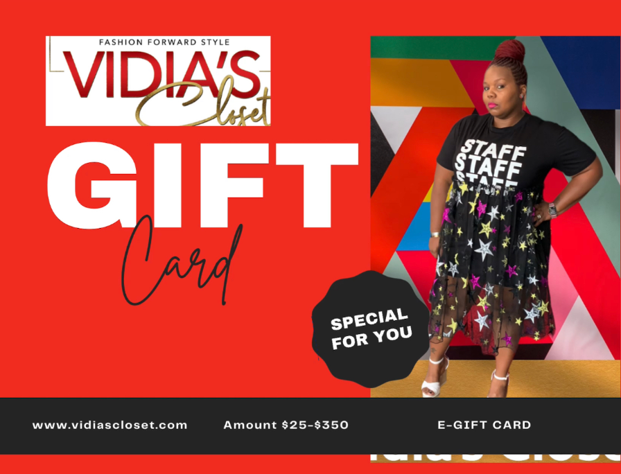 Vidia's Closet E-Gift Card
